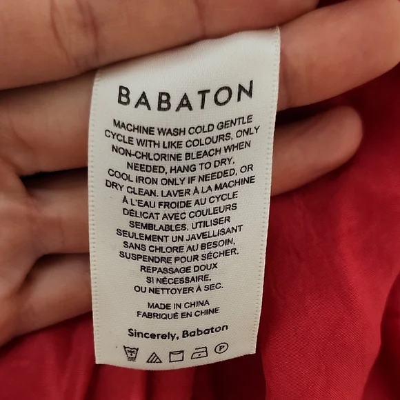 Babaton Pink Midi Slip Skirt for Cocktail Nights - Picture 8 of 12